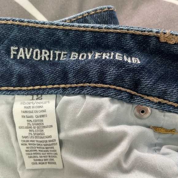 American Eagle Favorite Boyfriend Bootcut Size 12 - Picture 5 of 5